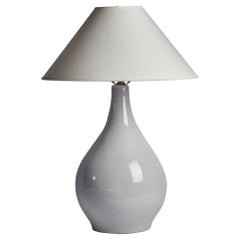 Lampe de bureau Jane & Gordon Martz, céramique, laiton, Marshal Studios, années 1960