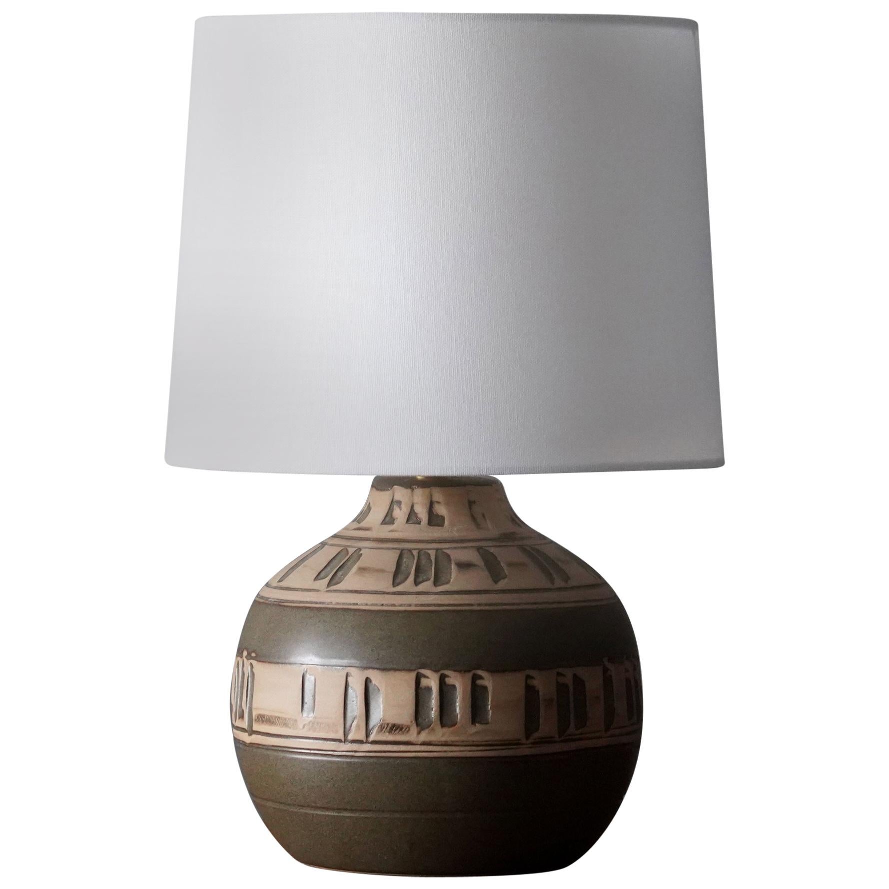 Jane and Gordon Martz, Table Lamp, Ceramic, Linen Marshal Studios