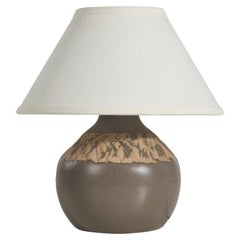 Jane & Gordon Martz, Table Lamp, Ceramic, Marshal Studios, USA, 1950s