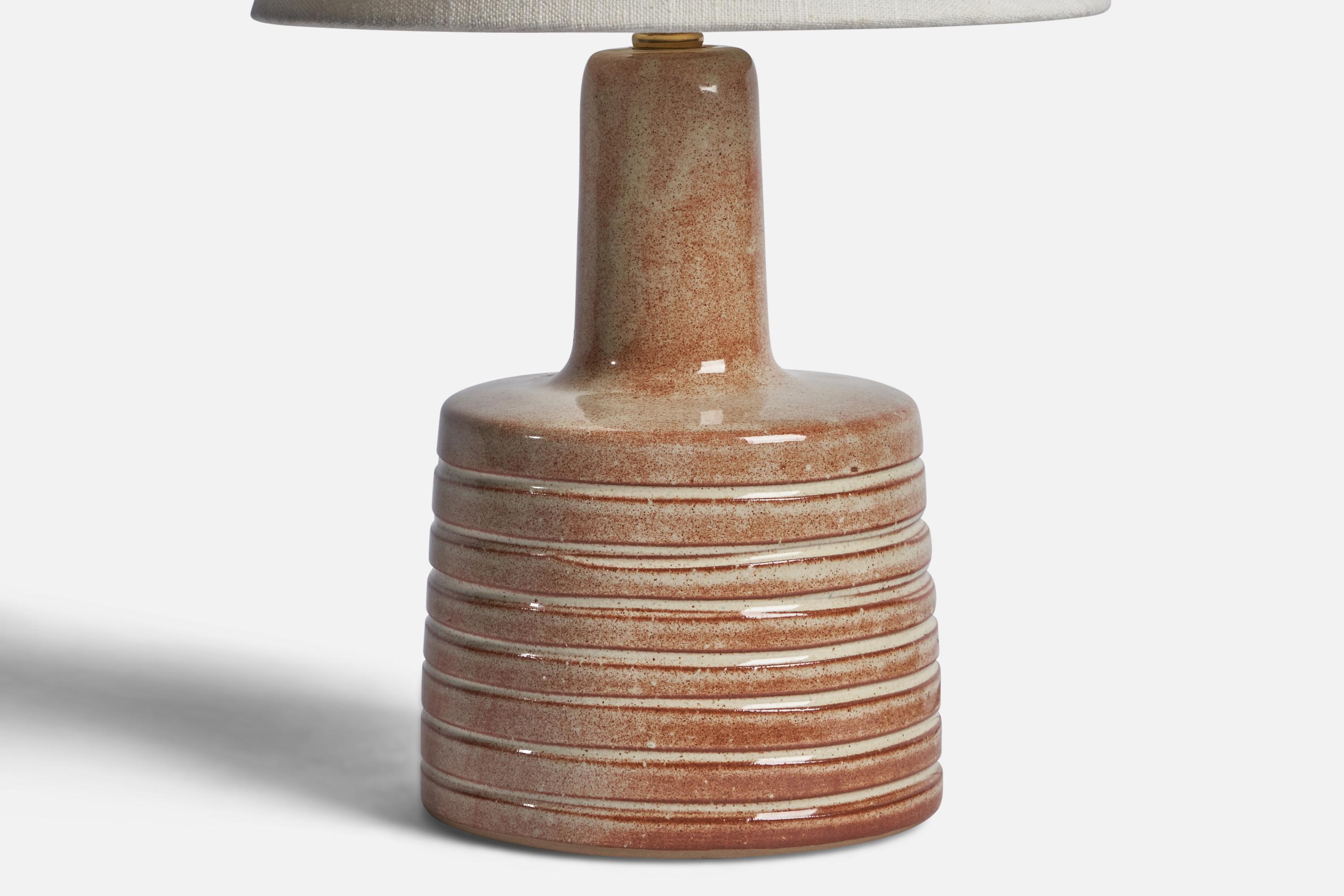 Américain Lampe de bureau Jane & Gordon Martz, céramique, États-Unis, années 1960 en vente
