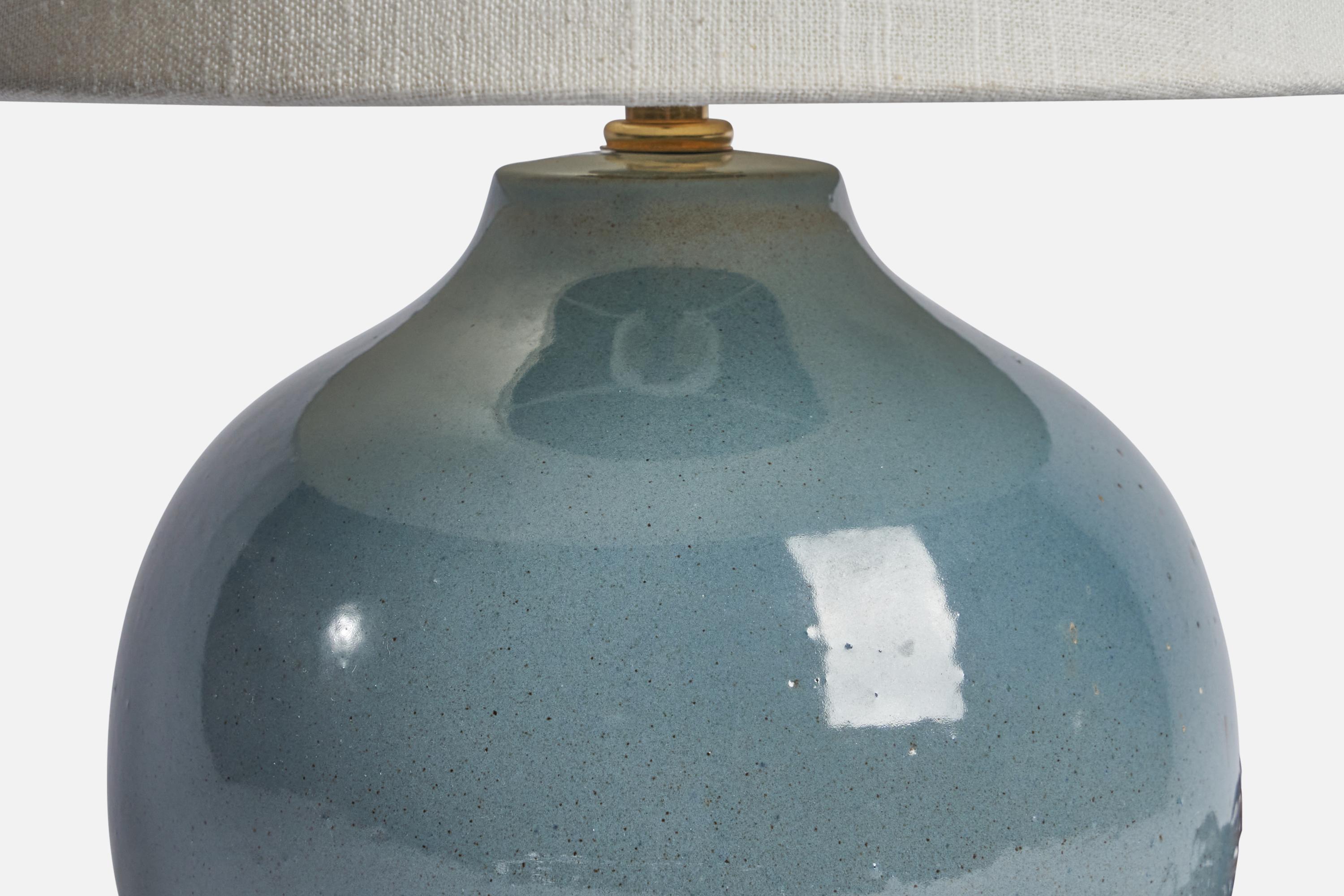 Lampe de bureau Jane & Gordon Martz, céramique, États-Unis, années 1960 Bon état - En vente à High Point, NC