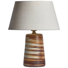 Jane & Gordon Martz, Tischlampe, Keramik, USA, 1960er Jahre