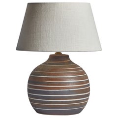 Lampe de bureau Jane & Gordon Martz, céramique, États-Unis, années 1960