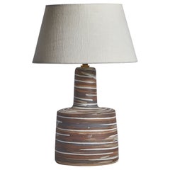 Jane & Gordon Martz, Tischlampe, Keramik, USA, 1960er Jahre