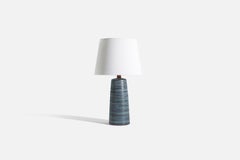 Jane & Gordon Martz, Table Lamp, Ceramic, Walnut, Marshall Studios, 1960s