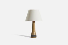 Jane & Gordon Martz, Table Lamp, Ceramic, Walnut, Marshall Studios, 1960s