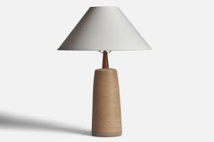 Jane & Gordon Martz, Table Lamp, Ceramic, Walnut USA, 1960s