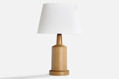 Jane & Jane Martz, Lampada da tavolo, Ceramica, Noce, USA, anni '1960