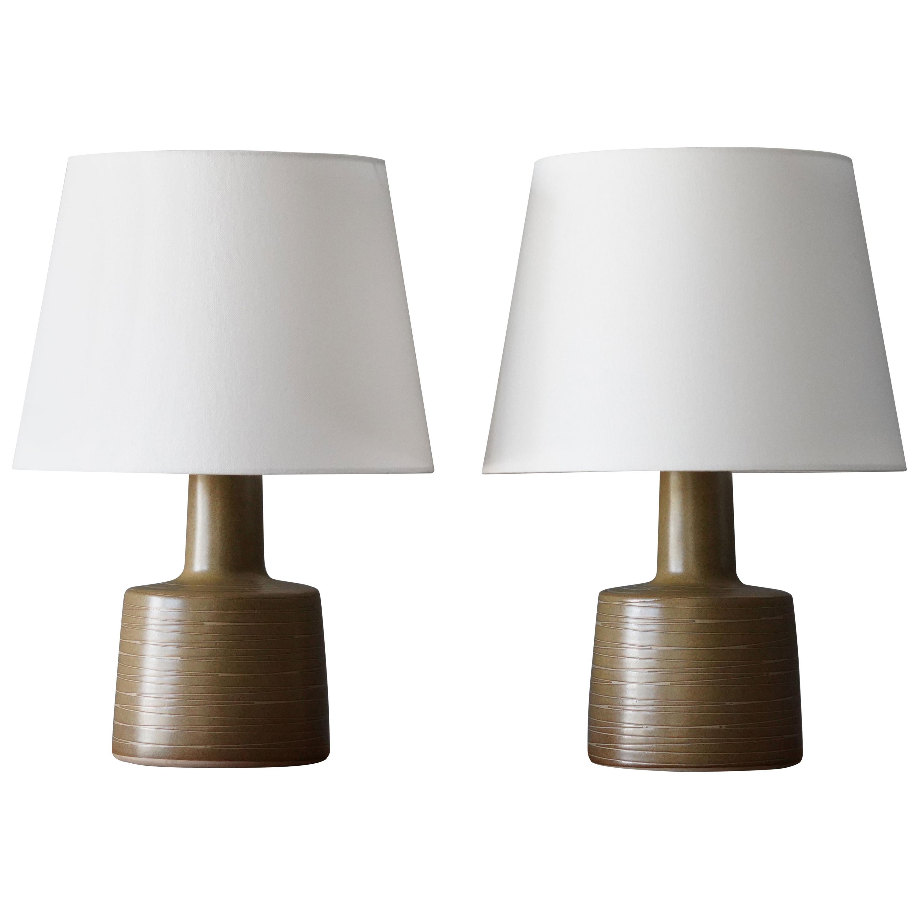 Jane & Gordon Martz, Table Lamps, Ceramic, Linen Marshal Studios, 1950s