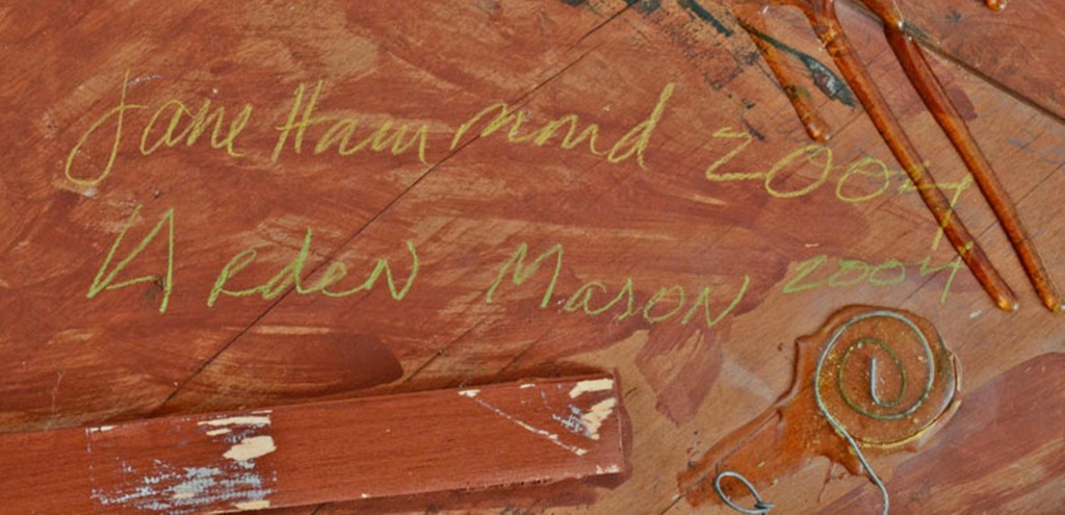 Artist's Palette - unique SIGNED mixed media painting in Shadow Box + provenance en vente 7