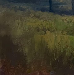 "Above Shark Harbor" (2023) by Jane Hunt Original Oil Painting, Sunset