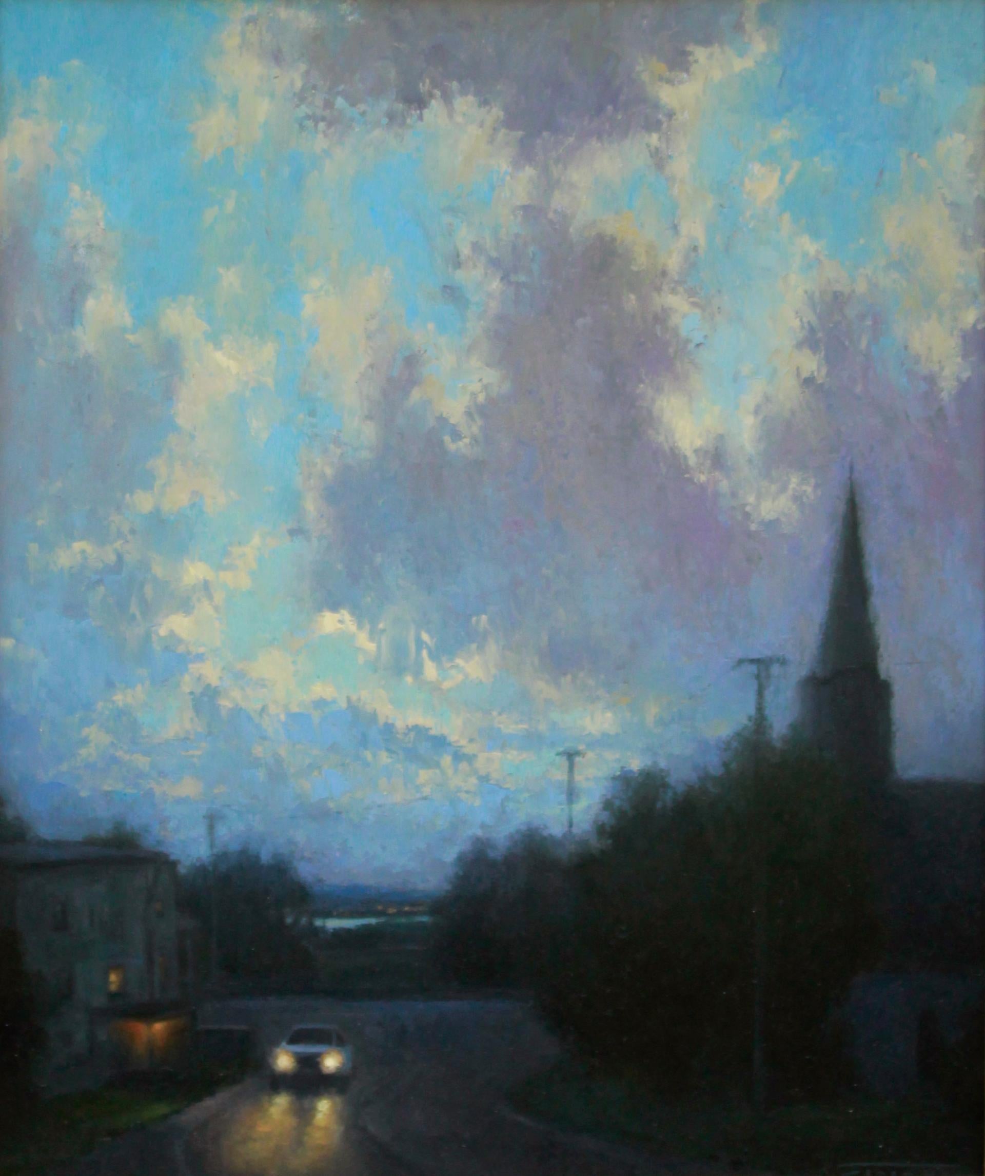 Heiligtum (Impressionismus), Painting, von Jane Hunt
