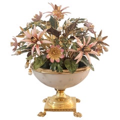 Vintage Jane Hutcheson for Gorham Enamel Flowers Fleurs Des Siècles, circa 1970s