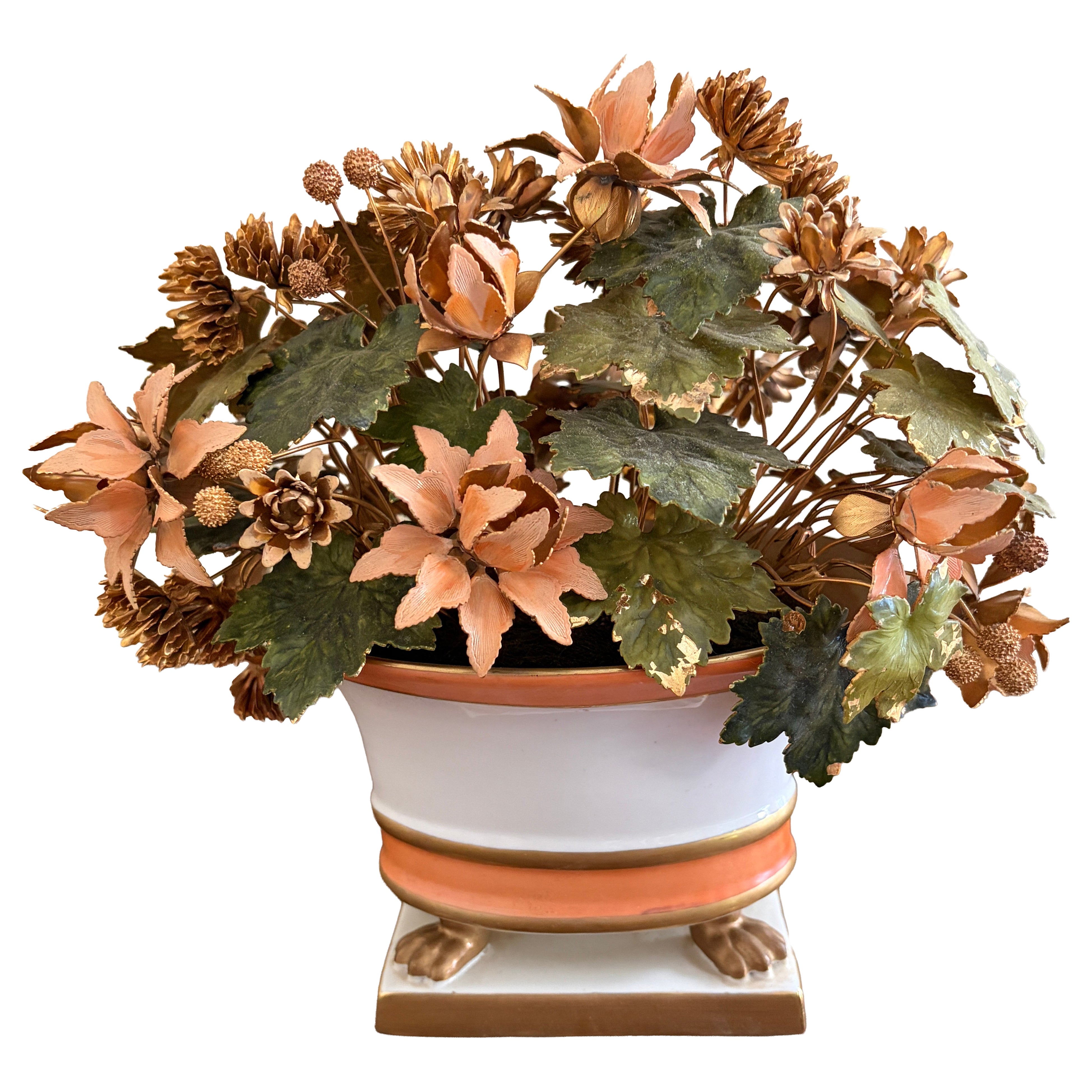 Jane Hutcheson for Gorham Enamel Flowers Fleurs Des Siècles, Circa 1970s