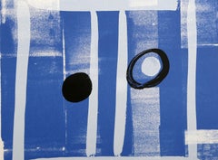 Grindle, serigrafia astratta di Jane Kent