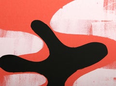 Plink, serigrafía abstracta de Jane Kent