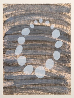 Jane Kent - String of Pearls, Abstract Expressionist Lithograph by Jane Kent String of Pearls, Abstract Expressionist Lithograph by Jane Kent