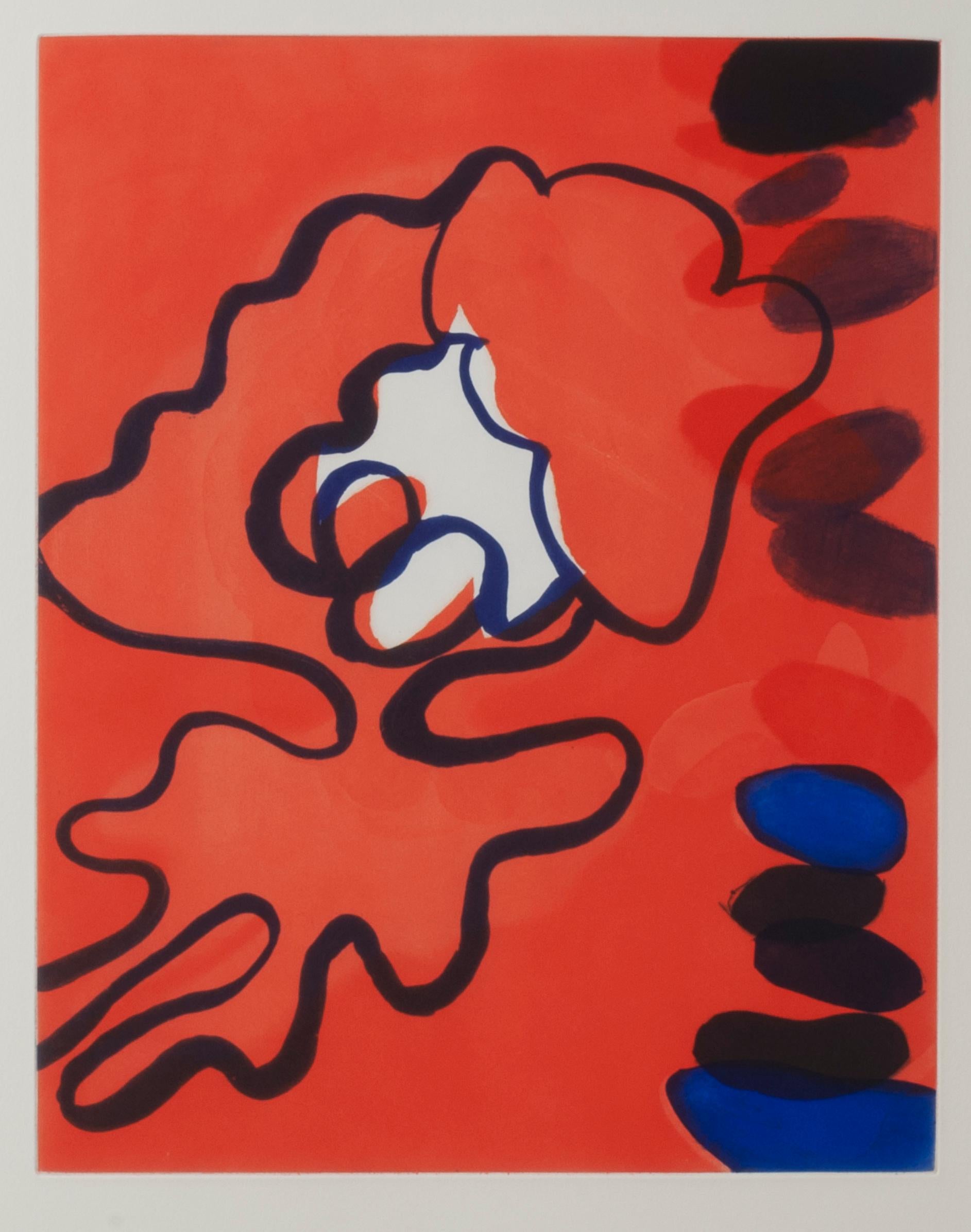 Jane Kent Abstract Print - The Blue Optimist