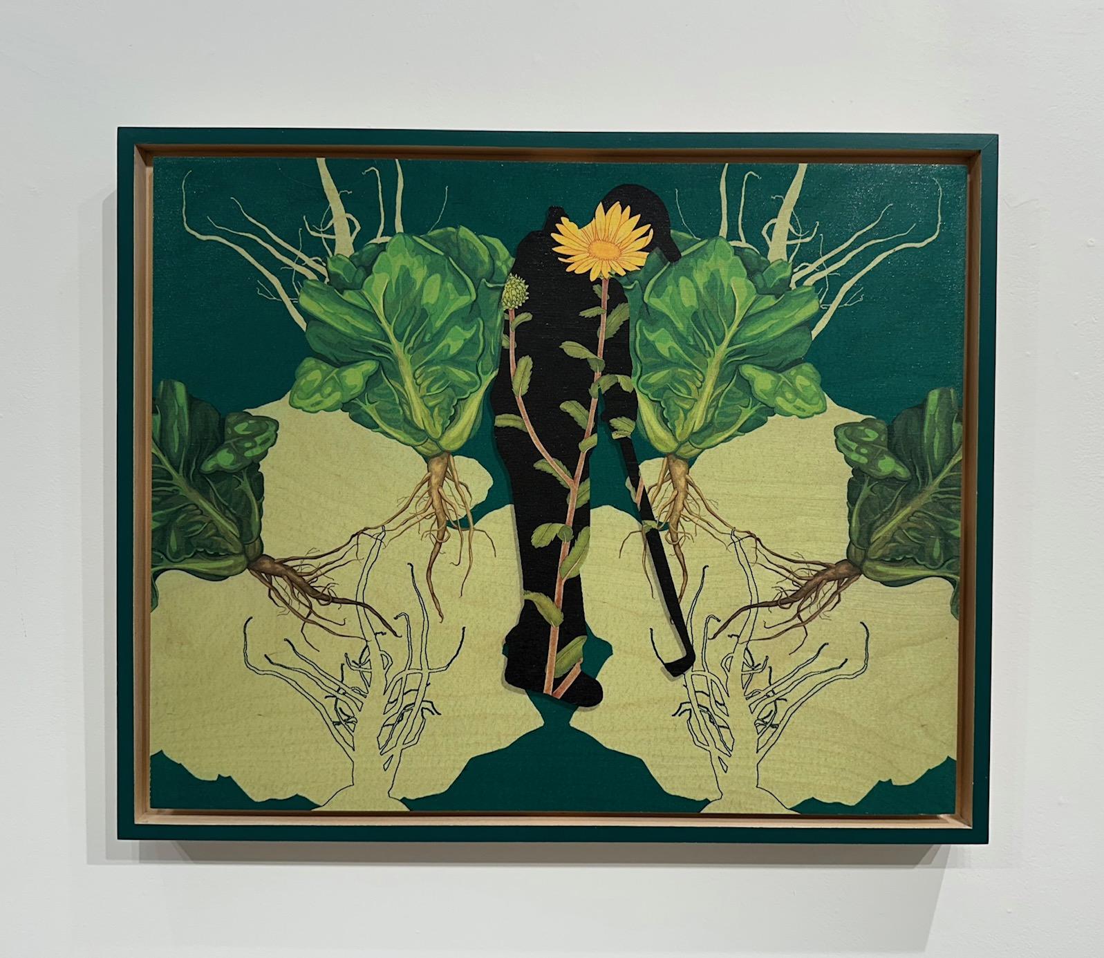 Arquetipo: Lechuga de hoja - Print Contemporáneo de Jane Kim