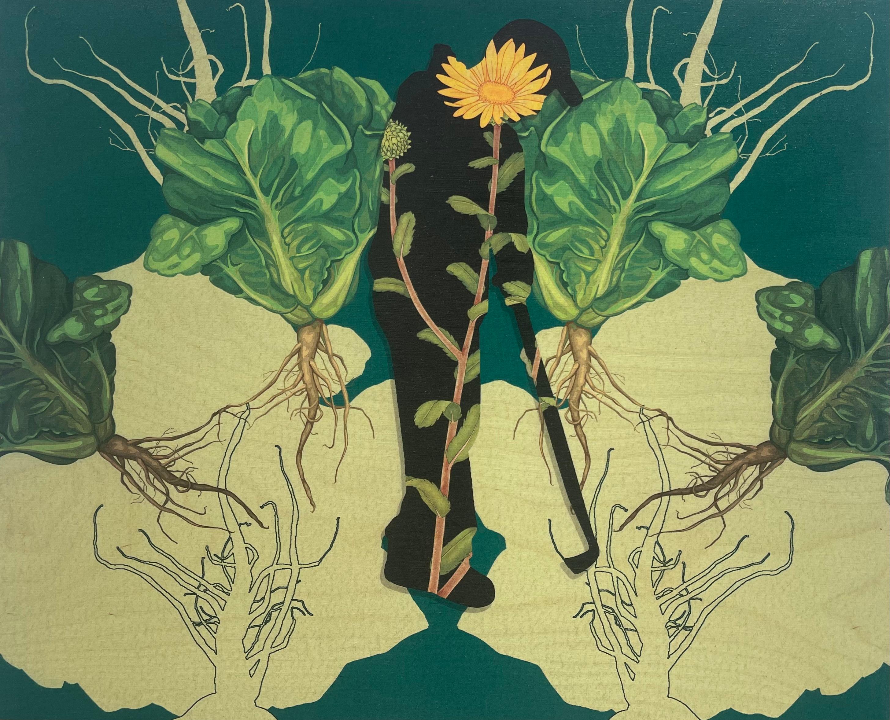 Still-Life Print de Jane Kim - Arquetipo: Lechuga de hoja