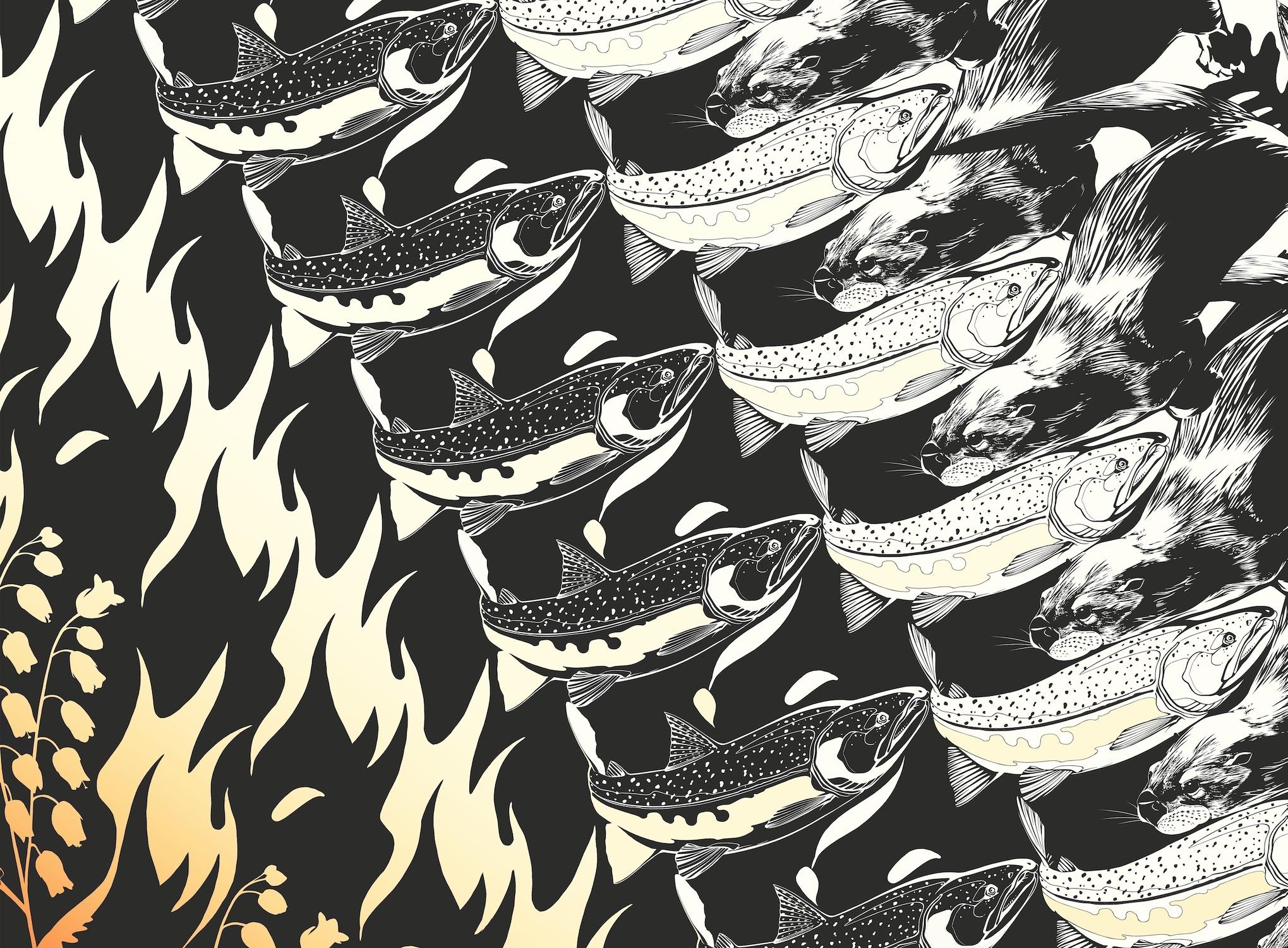 Il cerchio si chiude - Mixed Media Art Contemporaneo di Jane Kim
