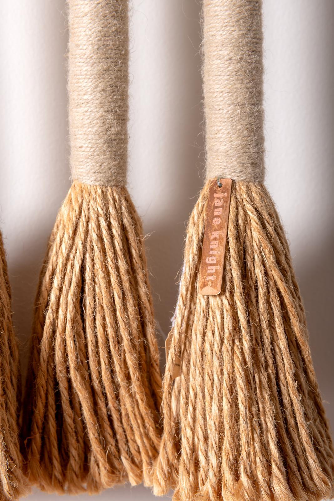Textile Installation Titled 'Eye' by Detroit Fiber Artist Jane Knight 1970s For Sale 5
