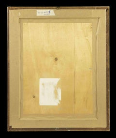 Bedroom - Oil Paint by Jane Levy - mid-20th Century