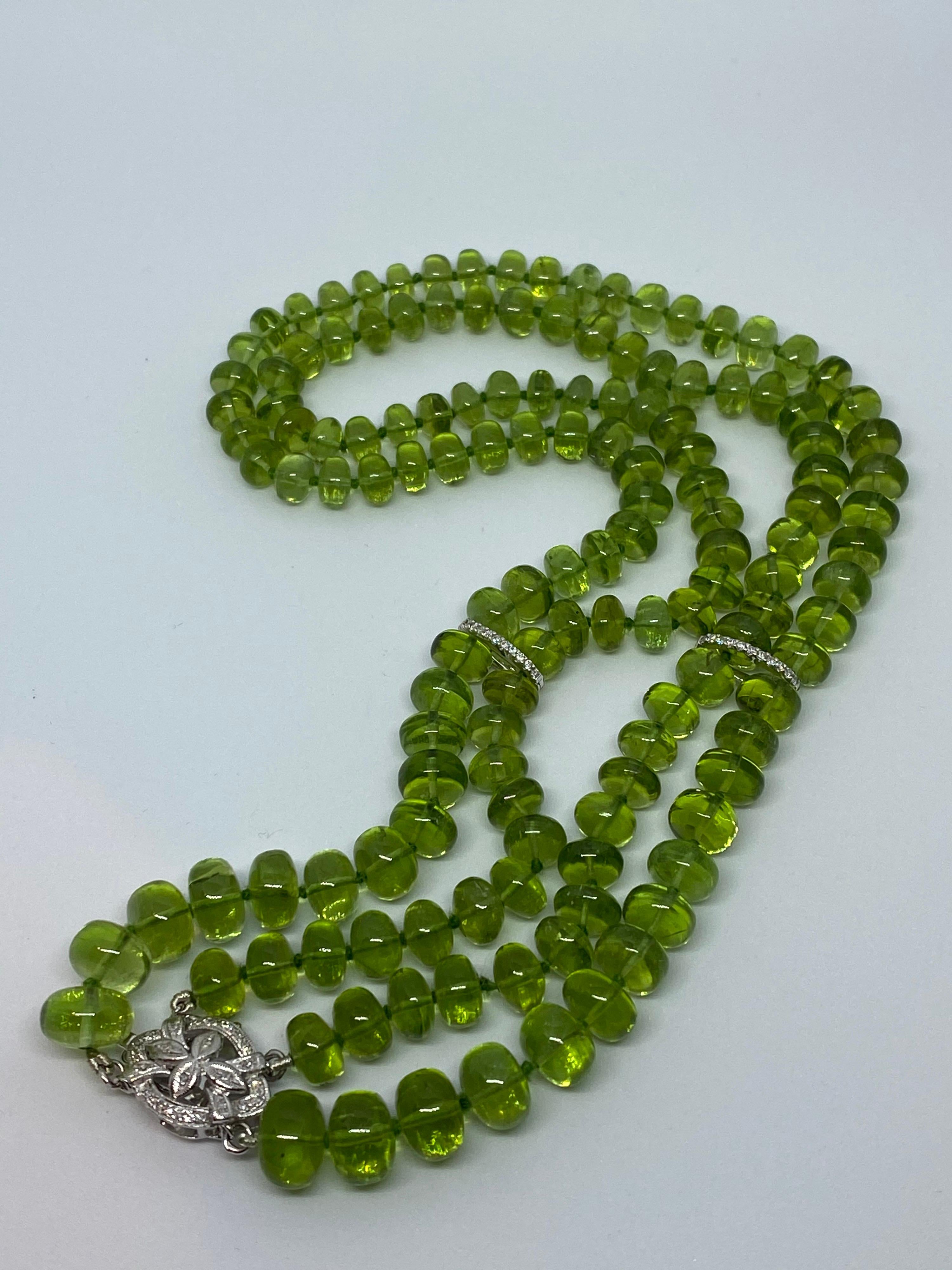 necklace peridot