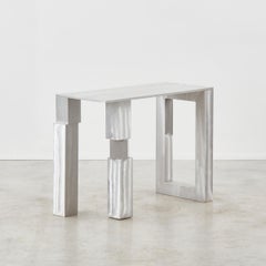 Jane Manus-Konsole aus Aluminium, USA 1994