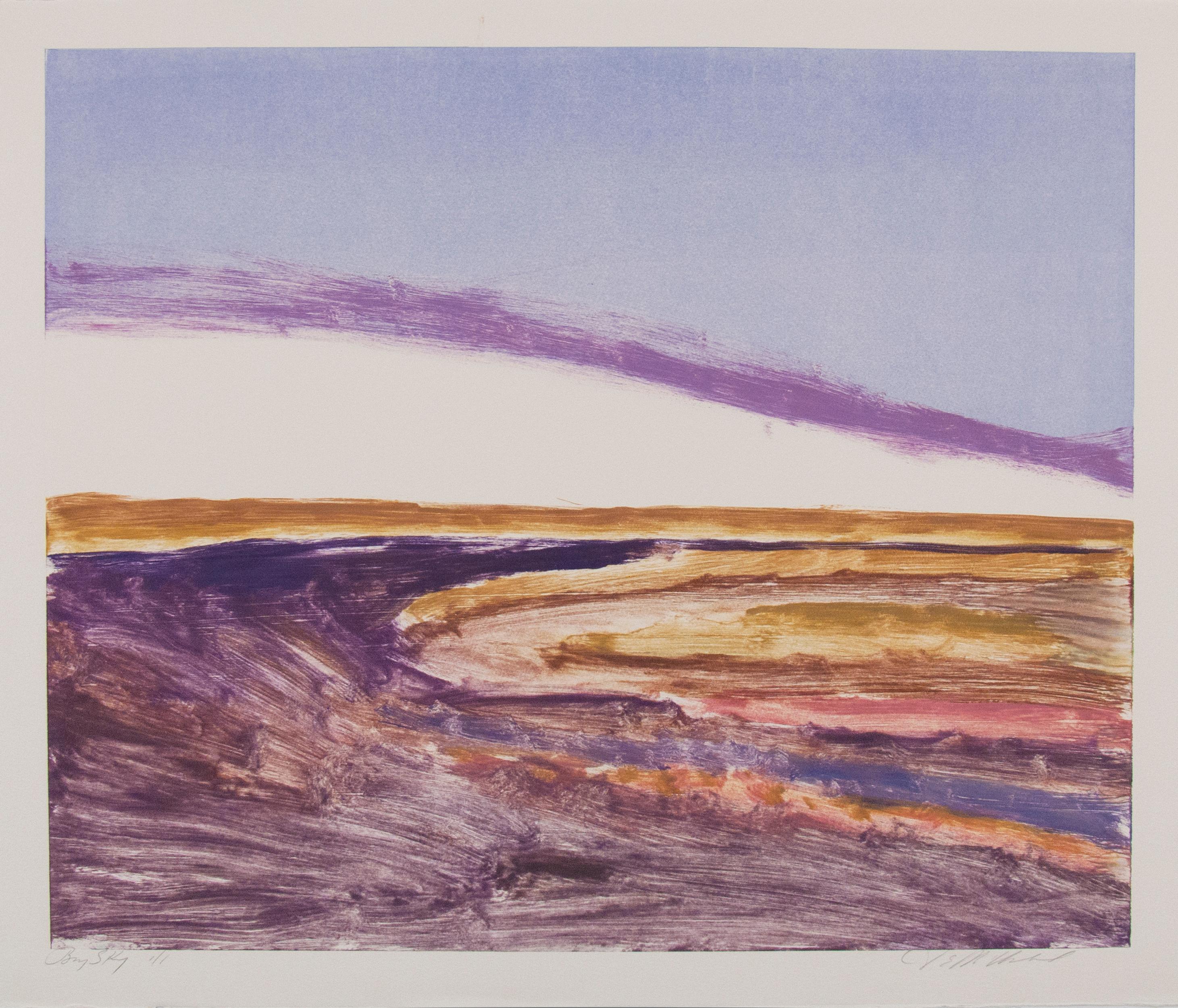 Jane McNichol Landscape Print - Big Sky