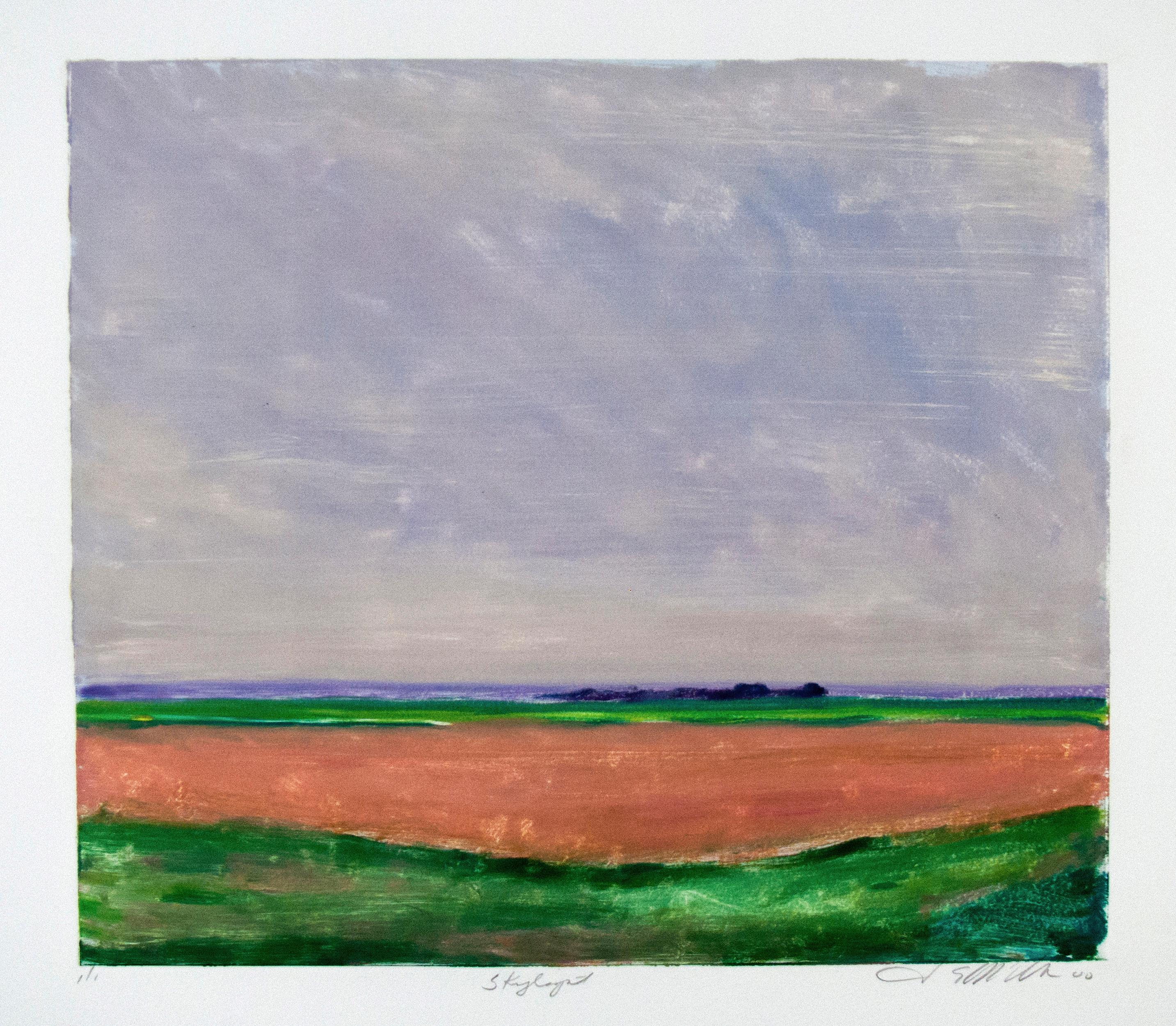 Jane McNichol Landscape Print - Skylight