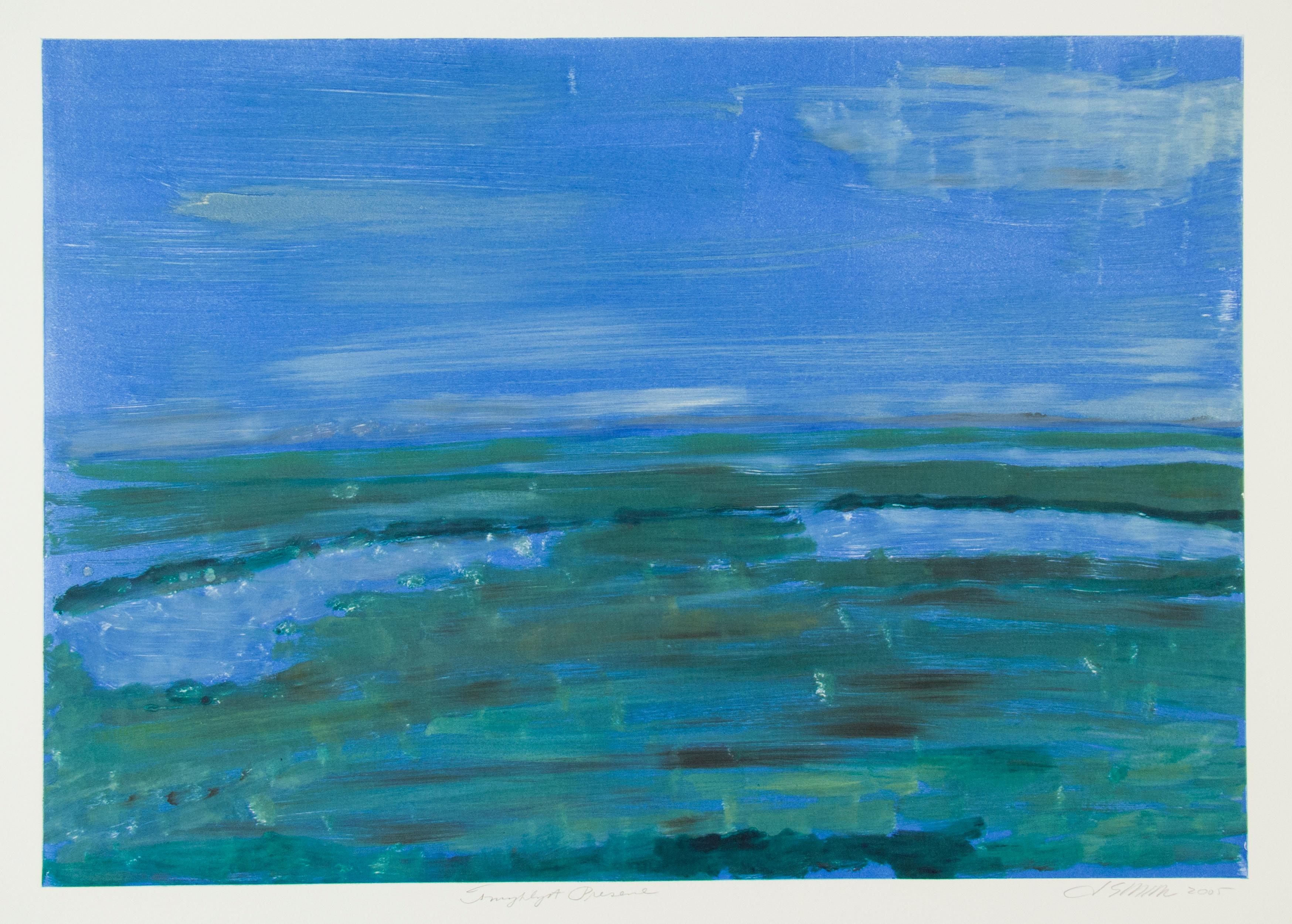 Jane McNichol Landscape Print - Twilight Presence