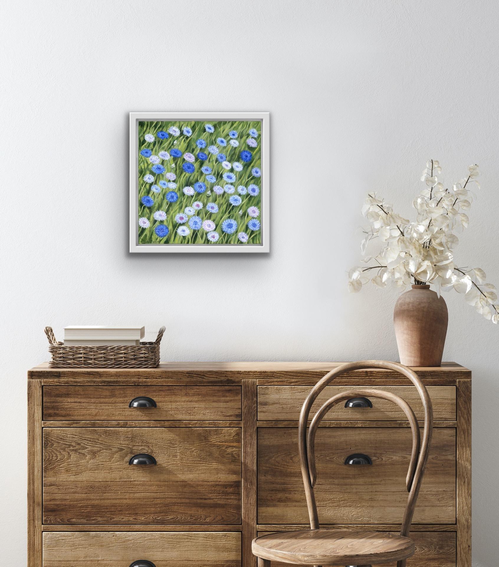 Jane Peart, Cornouailles, peinture florale originale, art abordable en vente 1