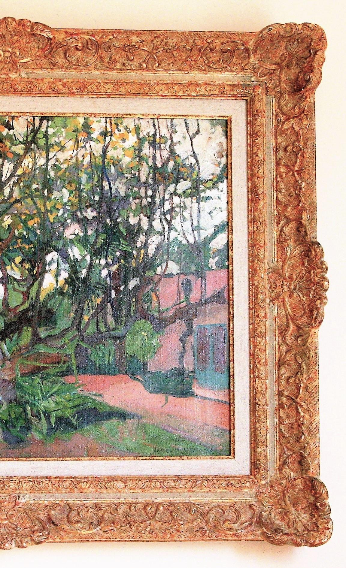  c. 1914. Olio su tela. 18 x 24 (incorniciato 27 x 32 1/2). Esposto al Newport Art Museum and Art Association dall'11 giugno 2011 al 16 ottobre 2011. Ricordando le signore: Le donne e l'Art Association di Newport. Firmato 