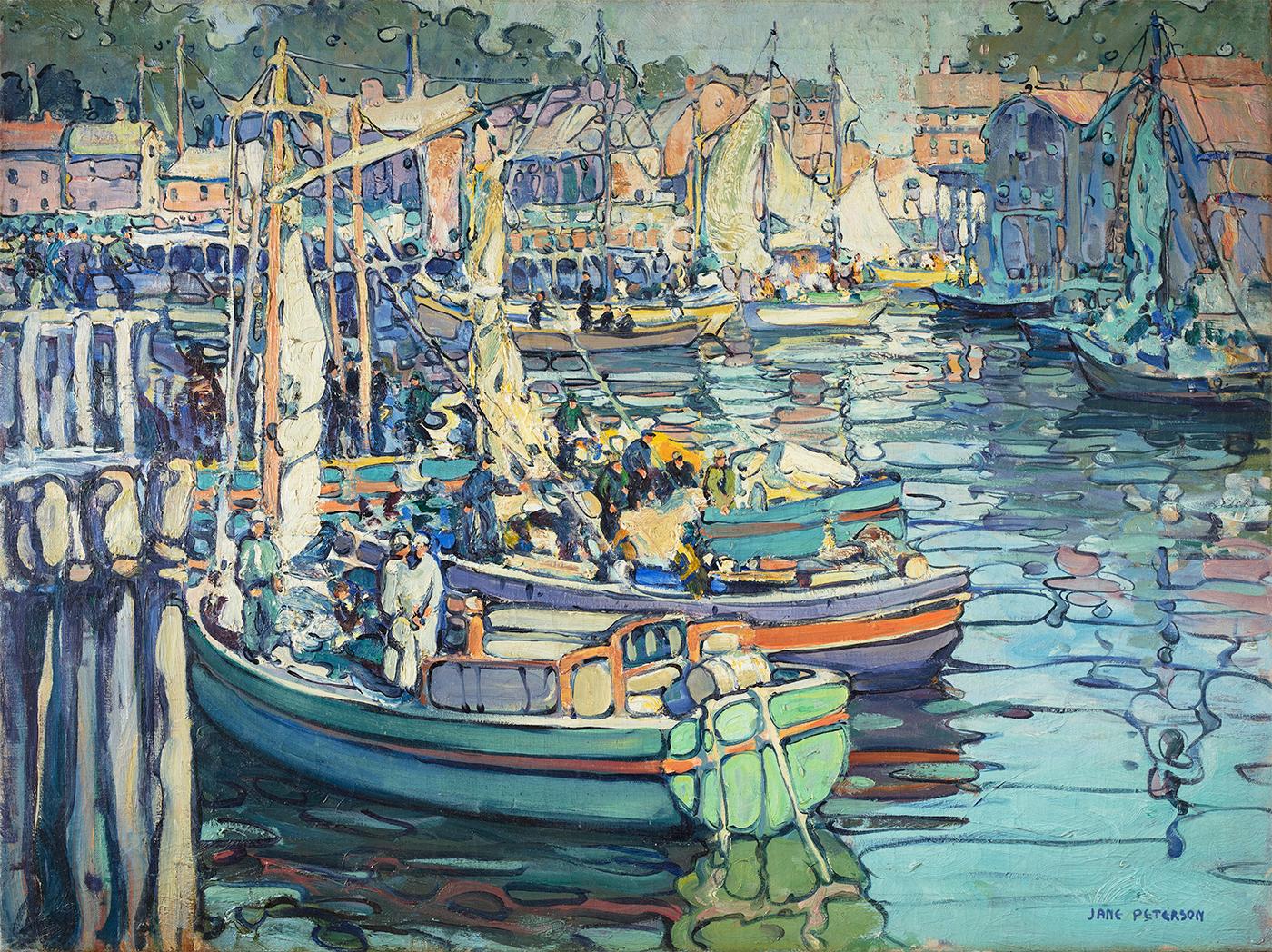 Jane Peterson - Gloucester Boats at 1stDibs