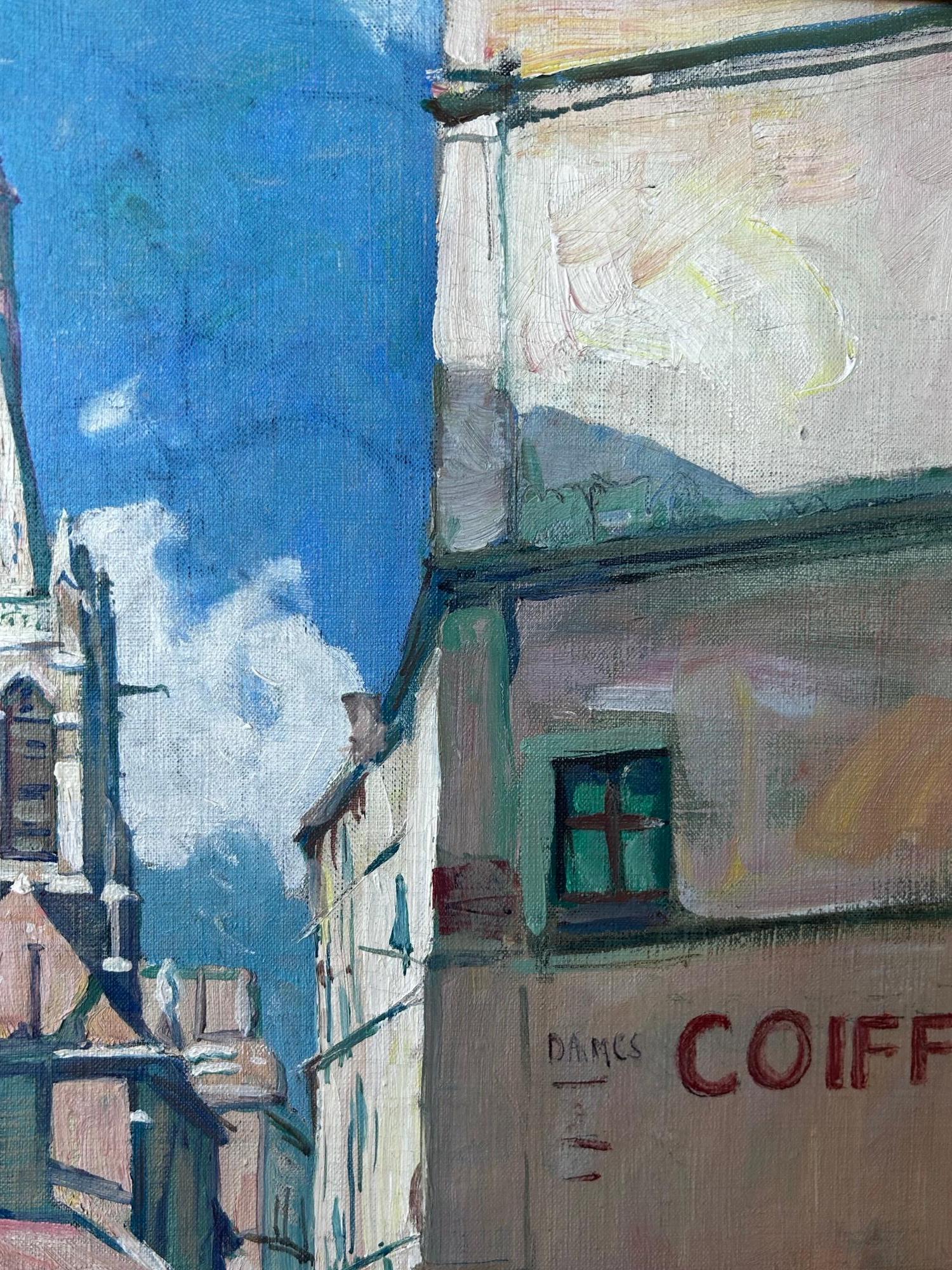 « Street In Paris (Eglise St. Julien) Jane Peterson, American Impressionism en vente 5