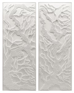 White Diptych Forest 