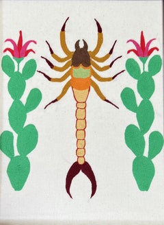 Escorpión y chumbera