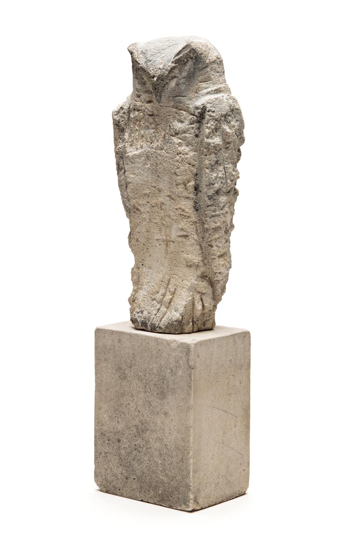 Gesture Owl - Sculpture by Jane Rosen