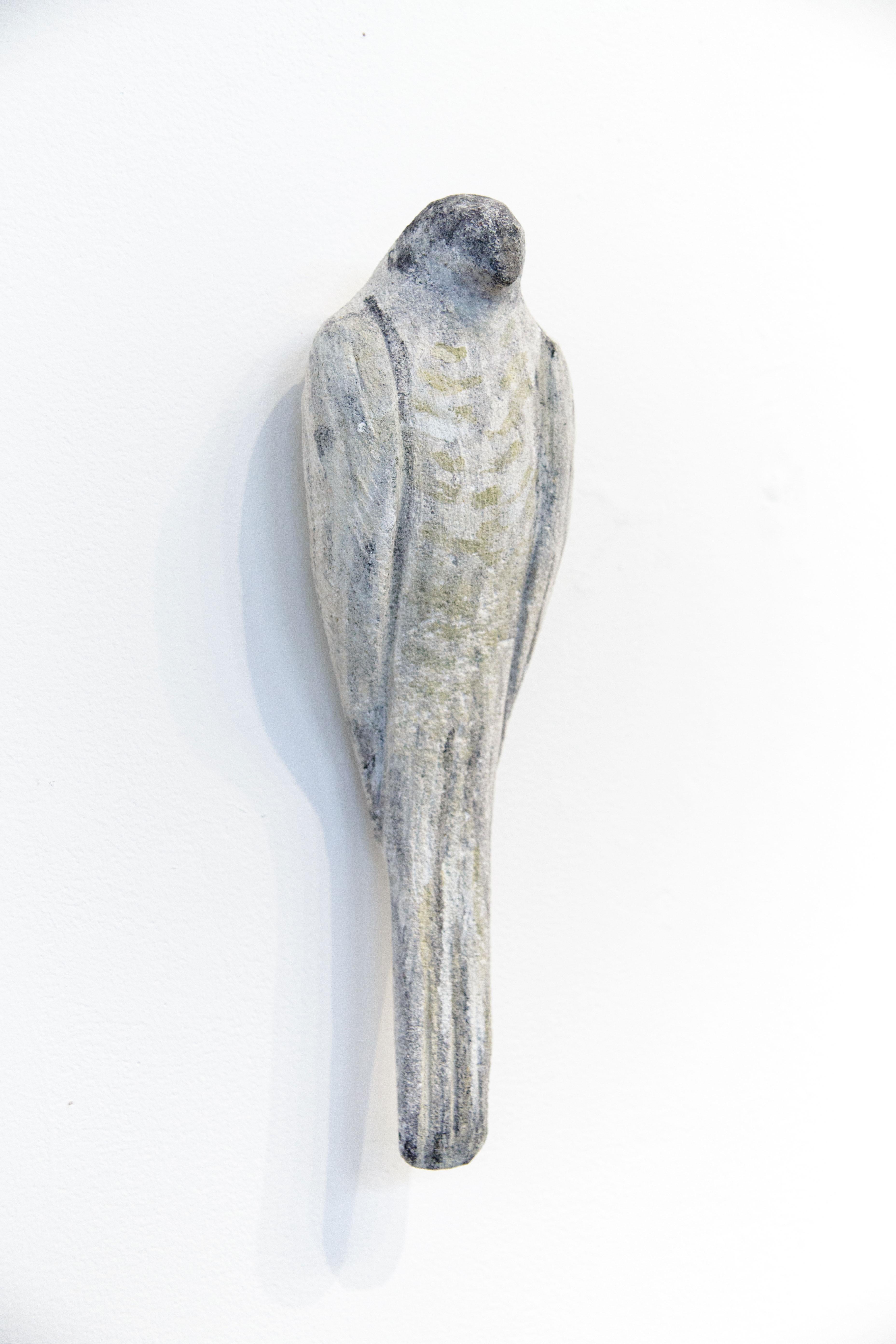 Paterson Wall Bird - Sculpture by Jane Rosen