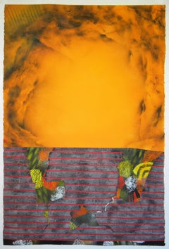 Sangerman_FelliniD63, 2017, Acrylique, Peinture à l'aérosol, Abstraction. Objet trouvé ou trouvé