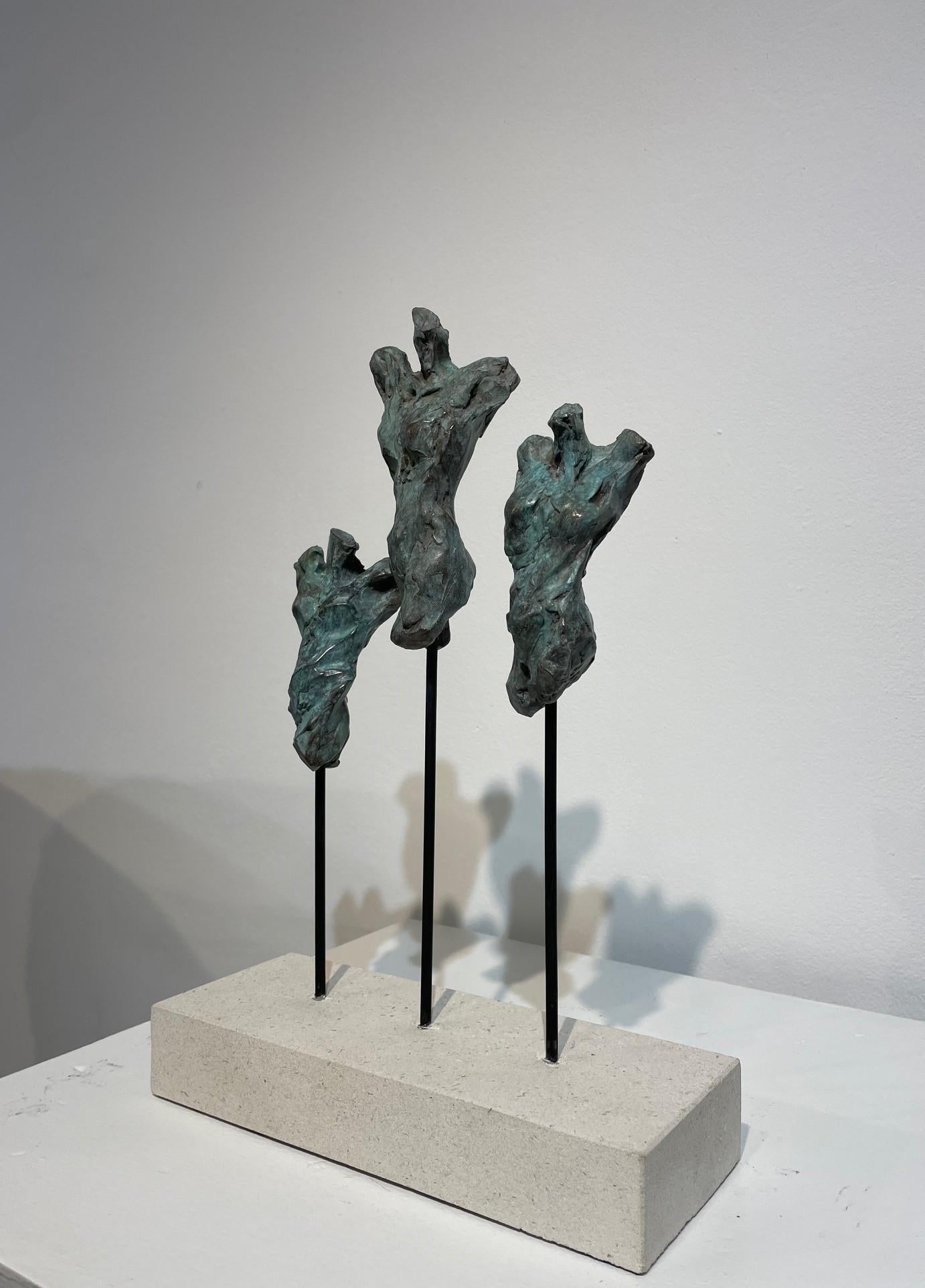 Moving Torse 1, 11, 111 - Sculpture by Jane Shaw