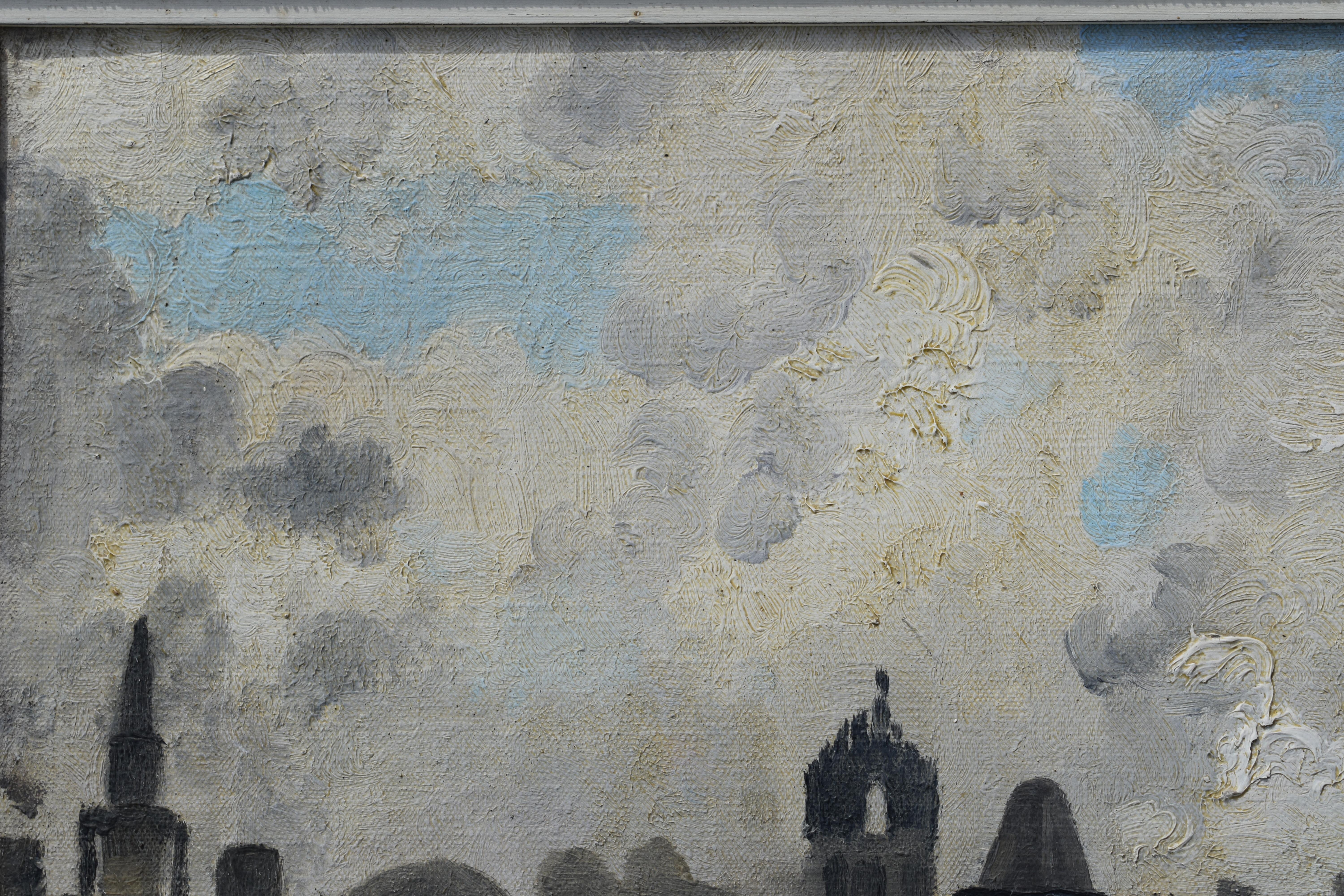 A. Simon Bussy (1906-1960) Associations du groupe de Bloomsbury - École anglaise Painting par Jane Simone Bussy