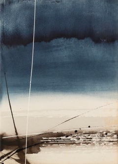 Savernake Series III, Oil on Paper Painting by Jane Skingley, 2023