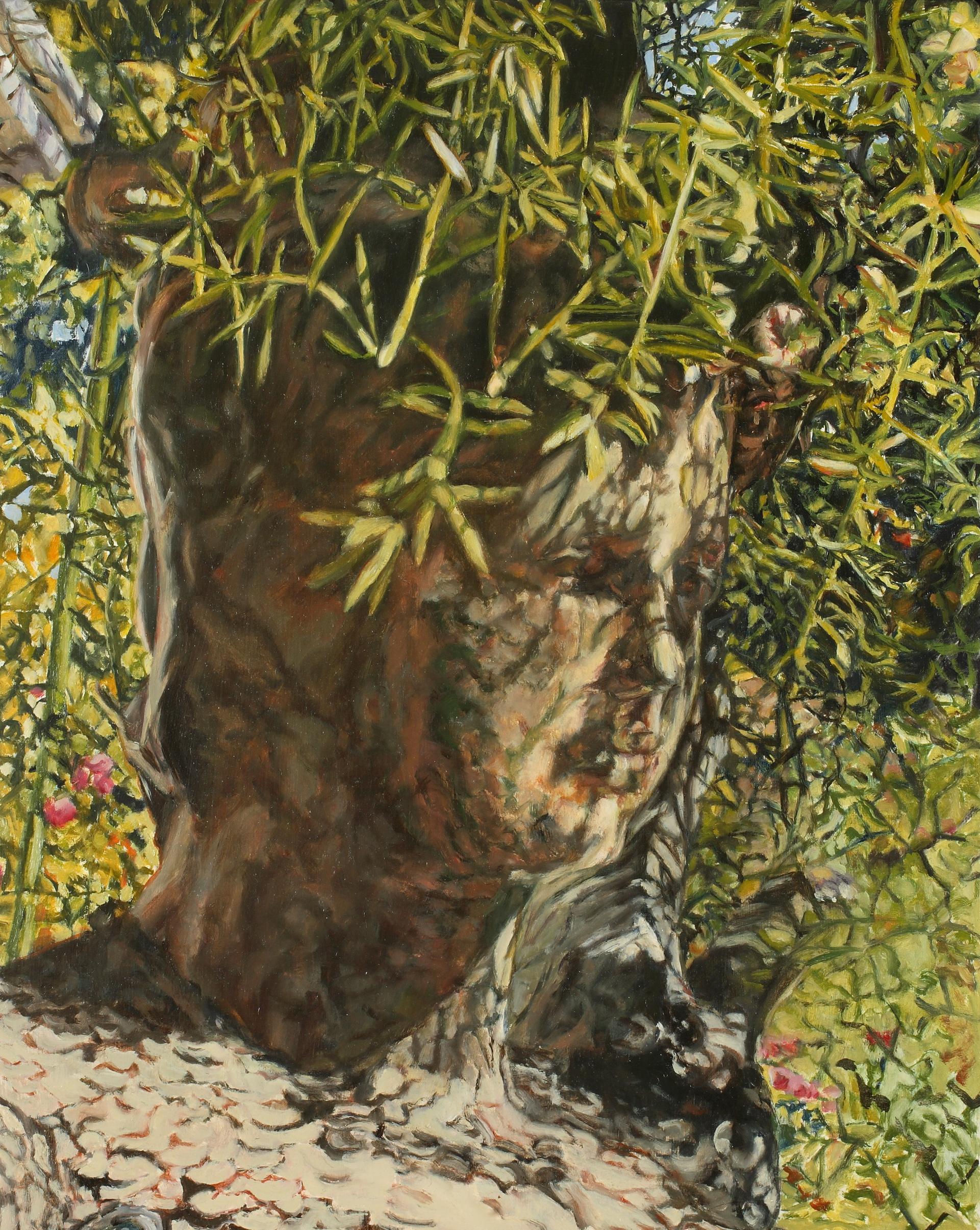 Still-Life Painting de Jane Sutherland - Ornamento de jardín II