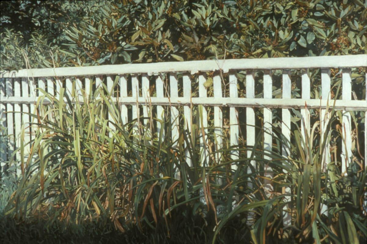 Jane Sutherland Still-Life Painting - Gate III