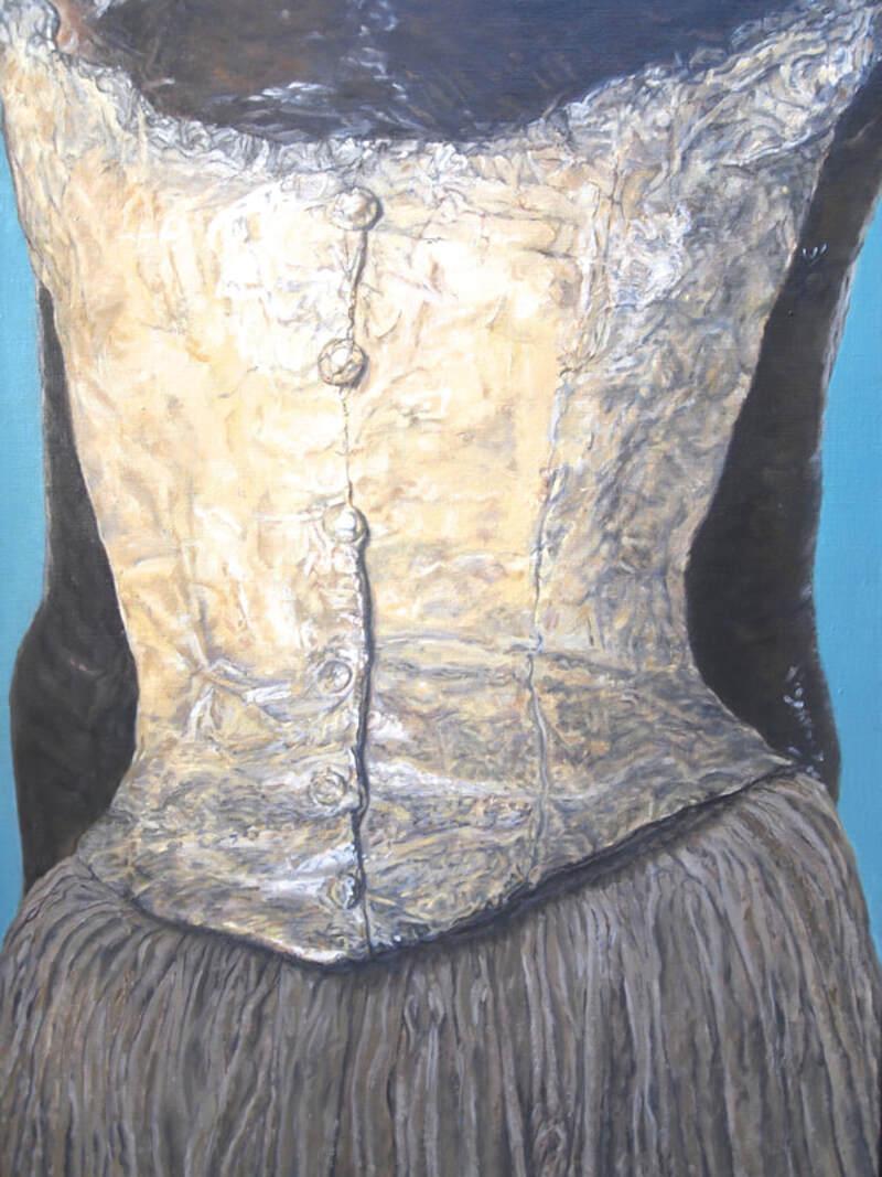 Il corpetto - Painting di Jane Sutherland