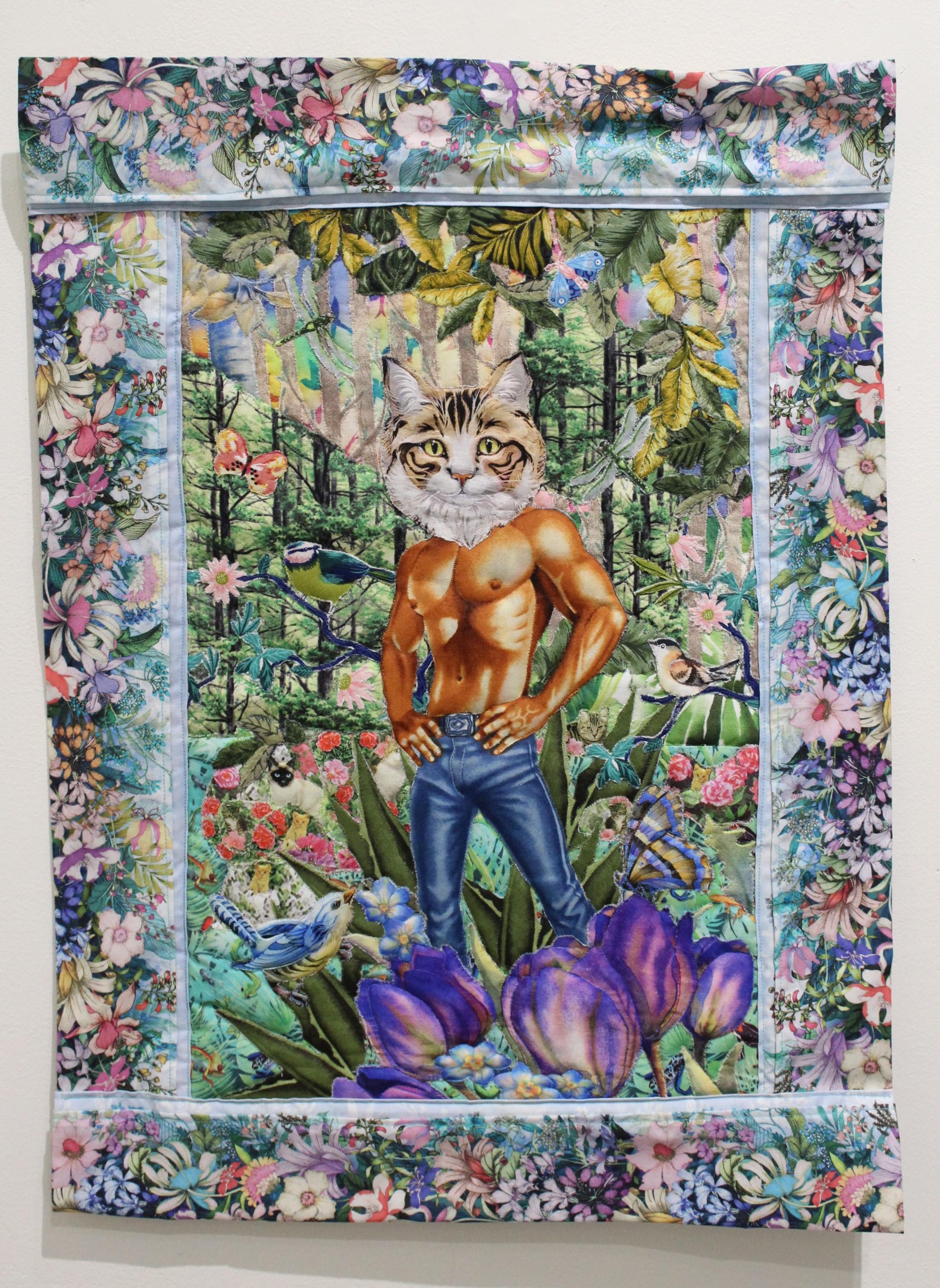Forest Catboyfriend - Art by Jane Tardo