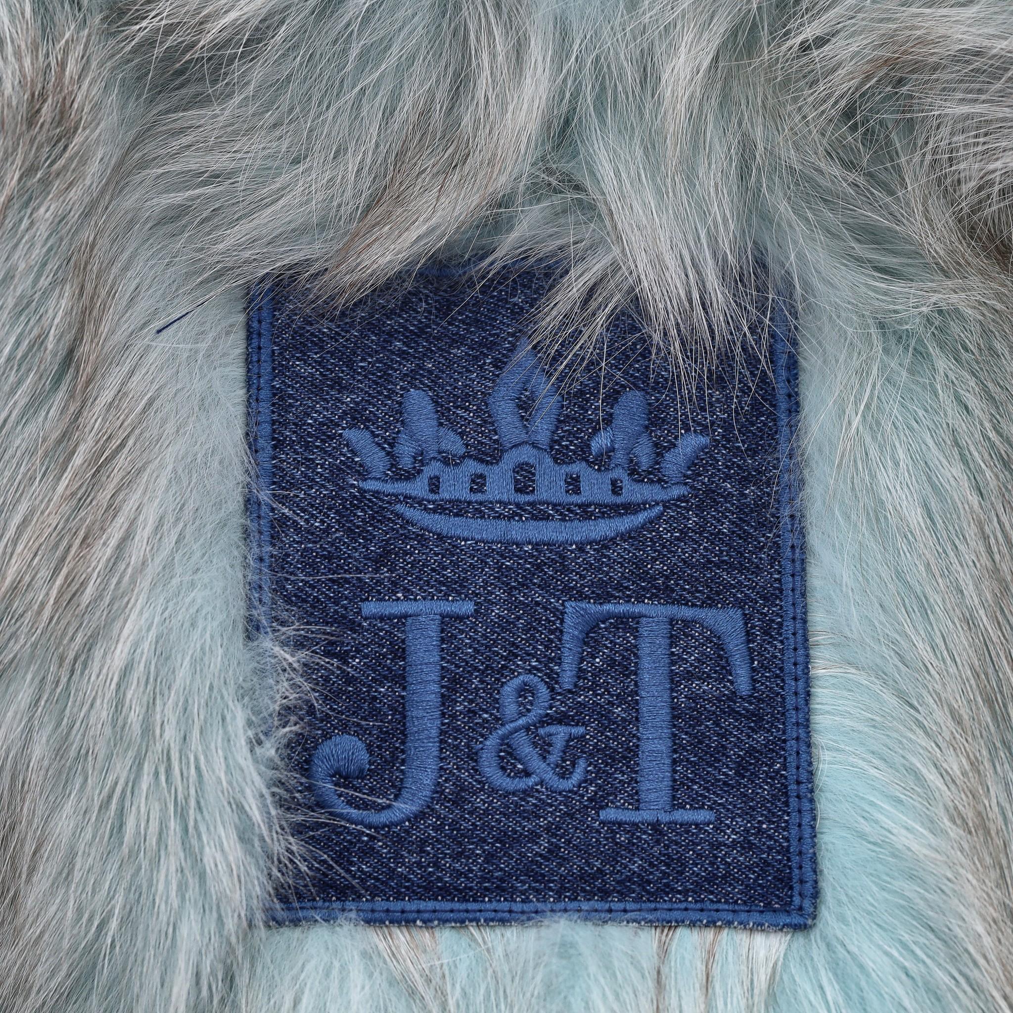 Women's Jane & Tash Denim & Fox Fur Parka Coat