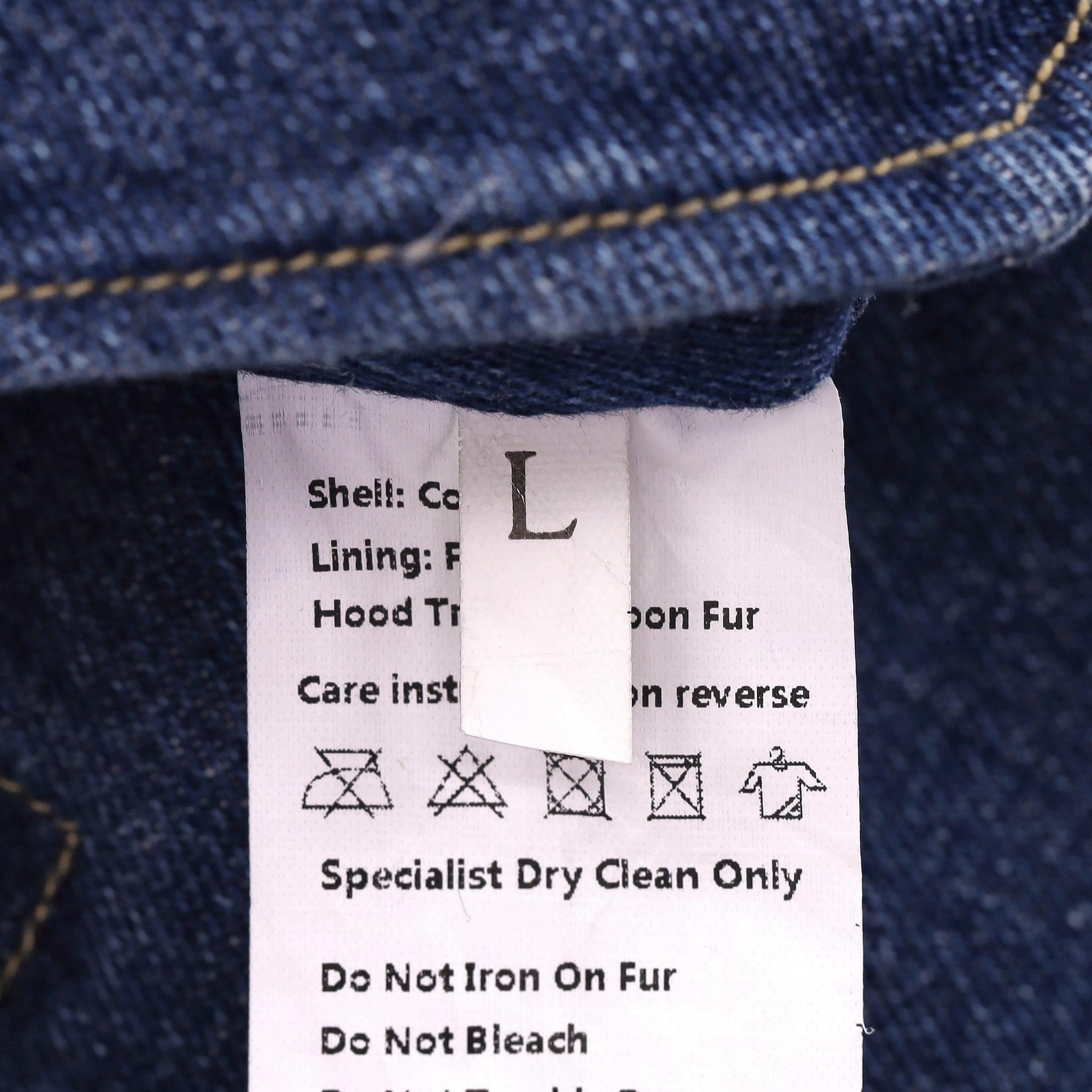 Jane & Tash Denim & Fox Fur Parka Coat 2